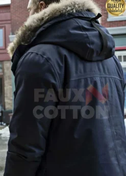 Resident Alien Alan Tudyk  ( Harry Vanderspeigle ) Fur Jacket