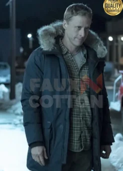Resident Alien Alan Tudyk  ( Harry Vanderspeigle ) Fur Jacket