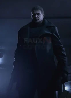 Resident Evil Village Jeff Schine (Chris Redfield) Men's Coat