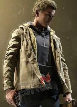 Resident Evil Village Todd Soley (Ethan Winters) Green Cotton Jacket