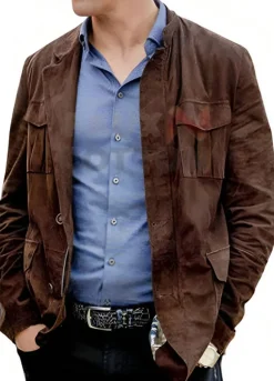 Ride Tyler Jacob (Gus Booker) Brown Jacket