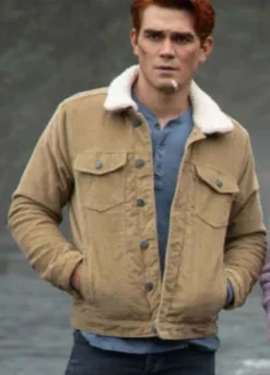 Riverdale (Archie Andrews) K.J. Apa Brown Cotton Jacket