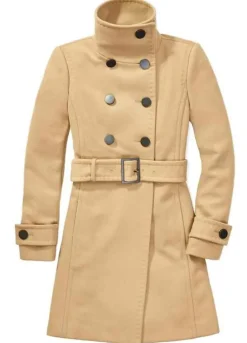 Riverdale (Betty Cooper) Lili Reinhart Camel  Wool Coat
