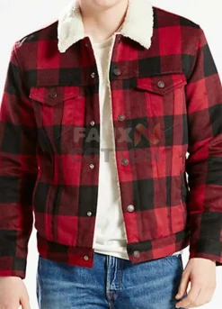 Riverdale Cole Sprouse (Jughead Jones) Red Cotton Jacket