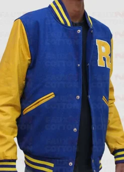 Riverdale KJ-Apa Yellow Letterman Jacket