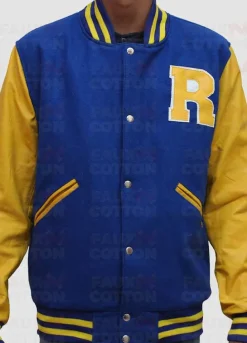 Riverdale KJ-Apa Yellow Letterman Jacket