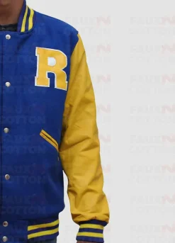 Riverdale KJ-Apa Yellow Letterman Jacket