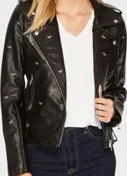 Riverdale Season 5 (Betty Cooper) Lili Reinhart Black Studded Jacket