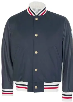 Riverdale Season 5 (Reggie Mantle) Charles Melton Blue Cotton Bomber Jacket