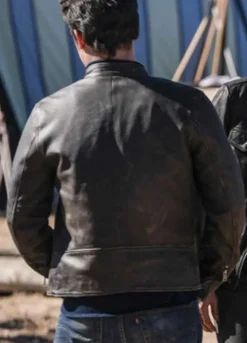 ROSWELL NEW MEXICO (MAX EVANS) NATHAN PARSONS LEATHER JACKET