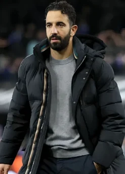 Ruben Amorim Black Hooded Jacket
