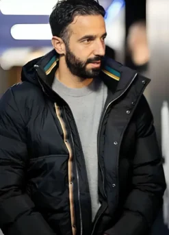 Ruben Amorim Black Hooded Jacket