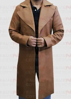 Say Anything  John Cusack Brown Leather Coat