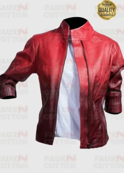 SCARLET WITCH AVENGERS AGE OF ULTRON ( ELIZABETH OLSEN ) RED JACKET