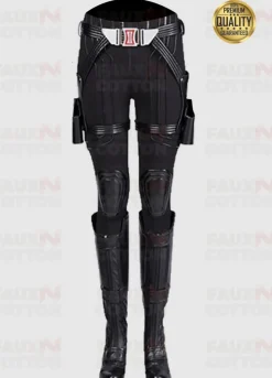 Scarlett Johansson Black Widow Leather Costume