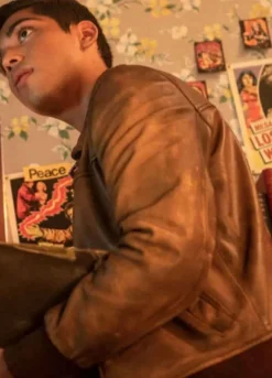 SCARY STORIES (RAMON MORALES) MICHAEL GARZA BROWN JACKET