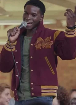 Sex Education (Jackson Marchetti) Kedar Williams-Stirling Bomber Jacket