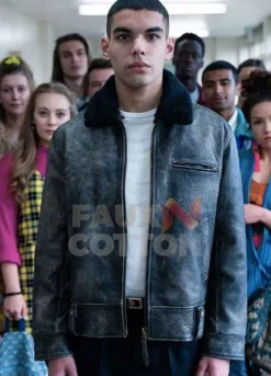 Sex Education Rahim Distressed Jacket