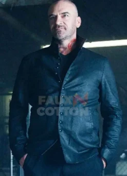 Shadowhunters Alan Van Sprang Black Leather Jacket
