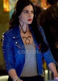 Shadowhunters Emeraude Toubia Leather Jacket