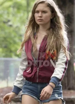 Sharp Objects Eliza Scanlen Cotton Jacket