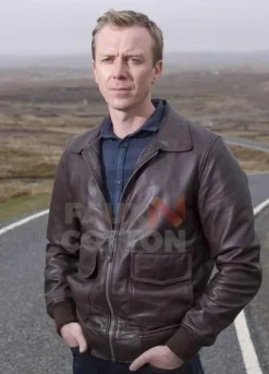 Shetland Steven Robertson Leather Jacket