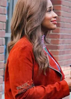 Single Parents (Poppy Banks) Kimrie Lewis Leather Jacket