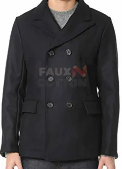 Skyfall Daniel Craig (James Bond) Peacoat For Men's