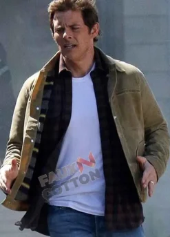 Sonic the Hedgehog 2 James Marsden (Tom) Cotton Jacket