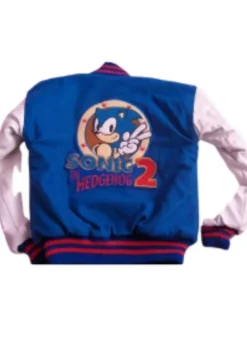 SONIC THE HEDGEHOG LETTERMAN JACKET