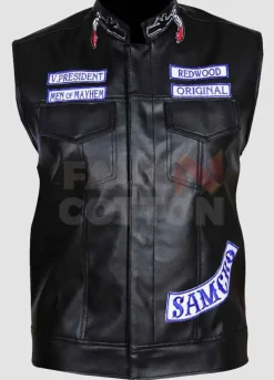Sons Of Anarchy Charlie Hunnam Leather Pant
