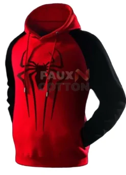 Spiderman Black And Red Hoodie