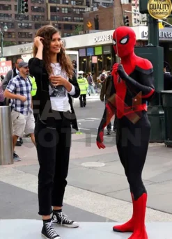 Spiderman Far From Home MJ Black Jacket