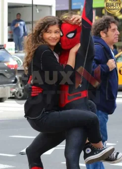 Spiderman Far From Home MJ Black Jacket