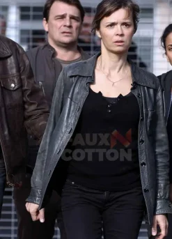 Spiral Caroline Proust Leather Jacket