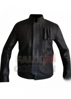 Star Wars Force Awakens Harrison Ford Distressed Leather Jacket