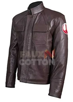Star Wars The Last Jedi Oscar Isaac Leather Jacket