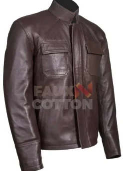 Star Wars The Last Jedi Oscar Isaac Leather Jacket