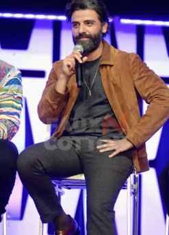 Star Wars The Rise of Skywalker Oscar Isaac Leather Jacket