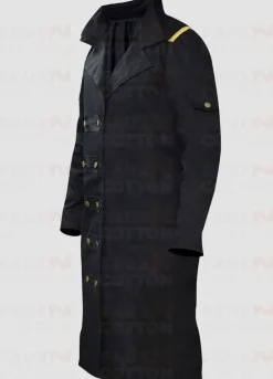 Steampunk Gothic Men's Double Breasted Costume Coat