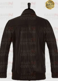 Steve Carell Welcome to Marwen Leather Bomber Jacket