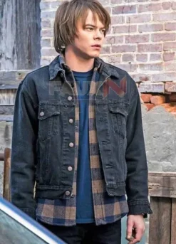 Stranger Things Charlie Heaton (Jonathan Byers) Cotton Jacket