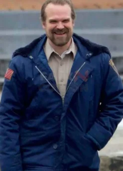 Stranger Things David Harbour (Jim Hopper) Jacket