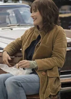 Stranger Things (Joyce Byers) Winona Ryder Brown Jacket