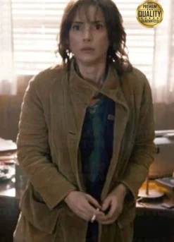 Stranger Things (Joyce Byers) Winona Ryder Brown Jacket