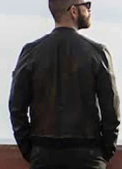 SUBURRA S03 (AURELIANO ADAMI) ALESSANDRO BORGHI LEATHER JACKET