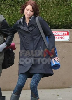 Supergirl Chyler Leigh Hood Coat