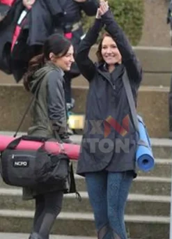 Supergirl Chyler Leigh Hood Coat