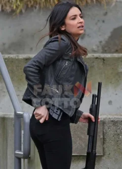 Supergirl Floriana Lima Leather Jacket