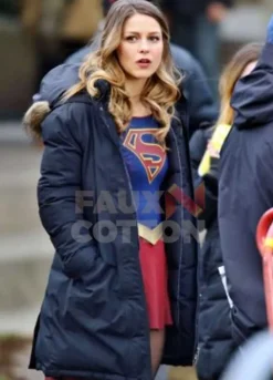 Supergirl Melissa Benoist Hood Jacket